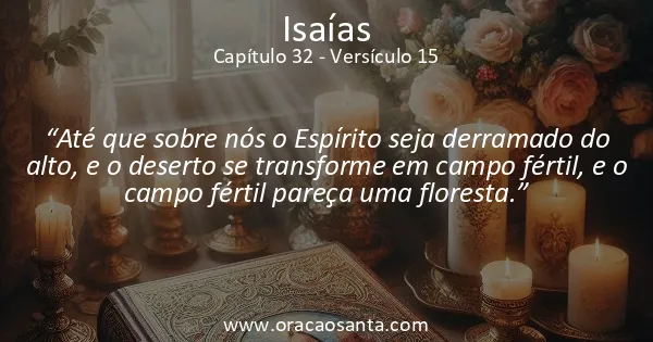 Isaías 32:15