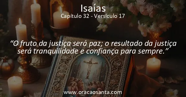 Isaías 32:17
