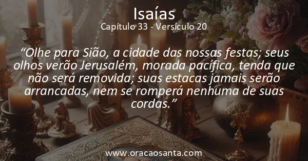 Isaías 33:20