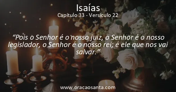 Isaías 33:22