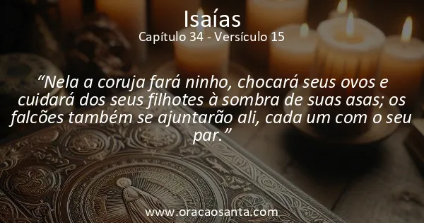 Isaías 34:15