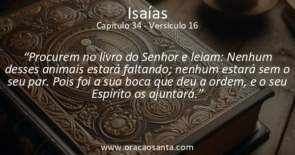Isaías 34:16