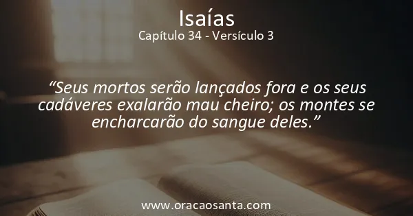 Isaías 34:3
