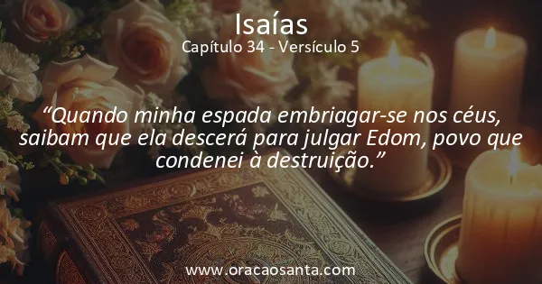 Isaías 34:5