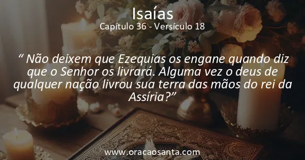 Isaías 36:18