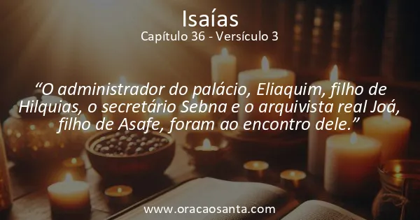 Isaías 36:3