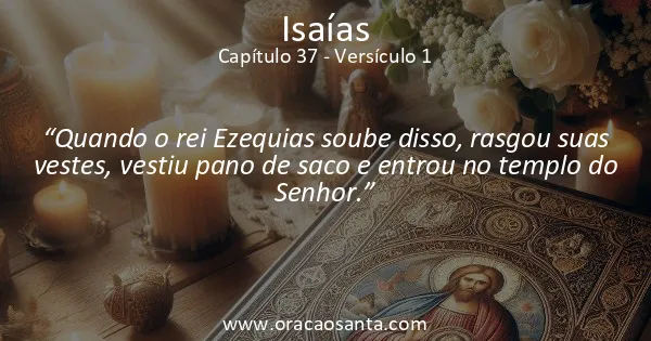 Isaías 37:1