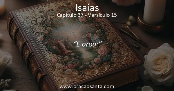 Isaías 37:15