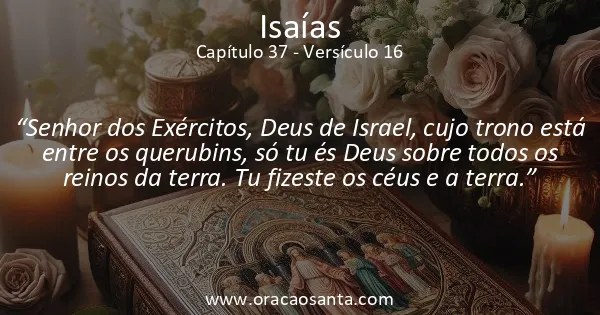 Isaías 37:16
