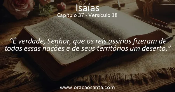 Isaías 37:18