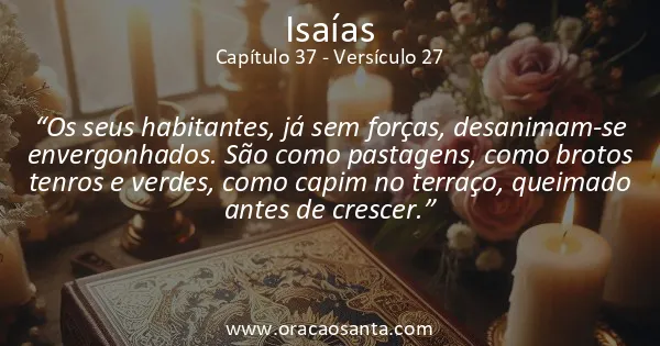 Isaías 37:27