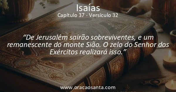 Isaías 37:32