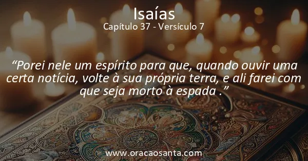 Isaías 37:7