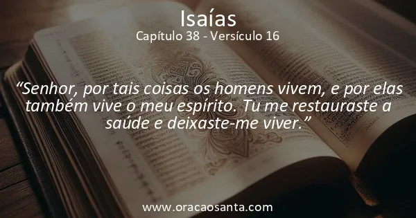 Isaías 38:16