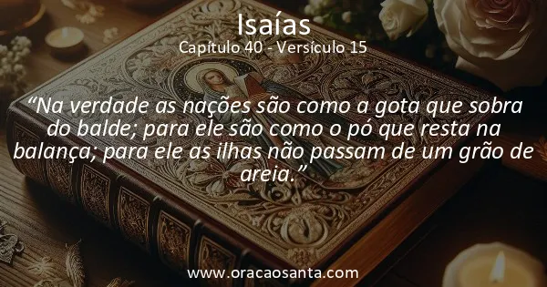 Isaías 40:15