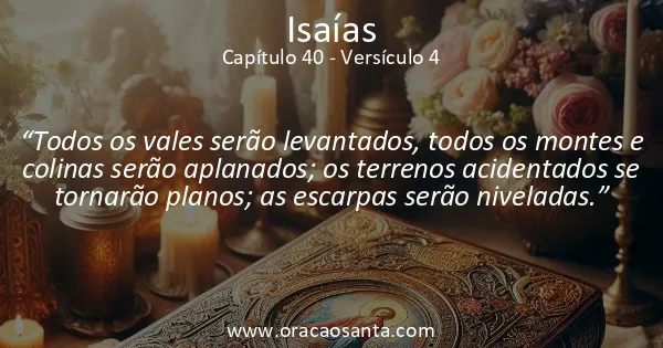 Isaías 40:4