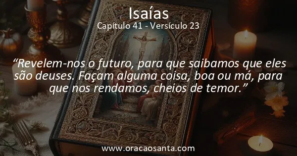 Isaías 41:23