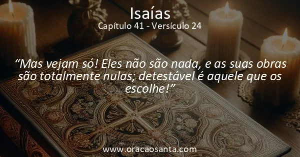 Isaías 41:24
