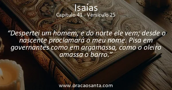 Isaías 41:25