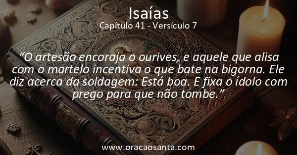 Isaías 41:7
