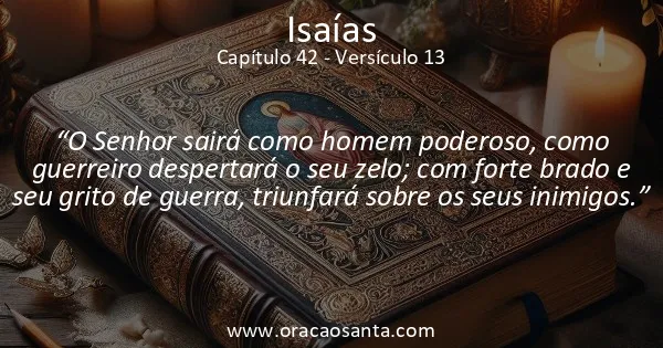 Isaías 42:13