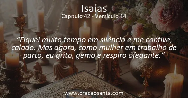 Isaías 42:14