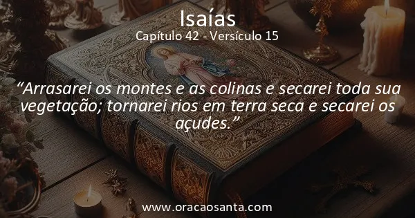 Isaías 42:15