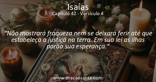 Isaías 42:4