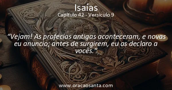 Isaías 42:9