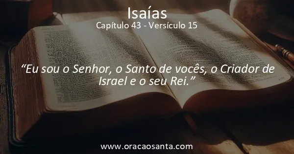 Isaías 43:15