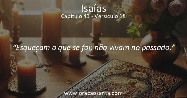 Isaías 43:18