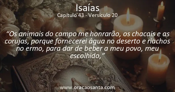 Isaías 43:20