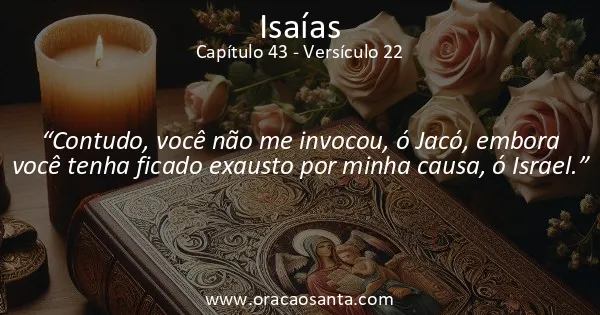 Isaías 43:22