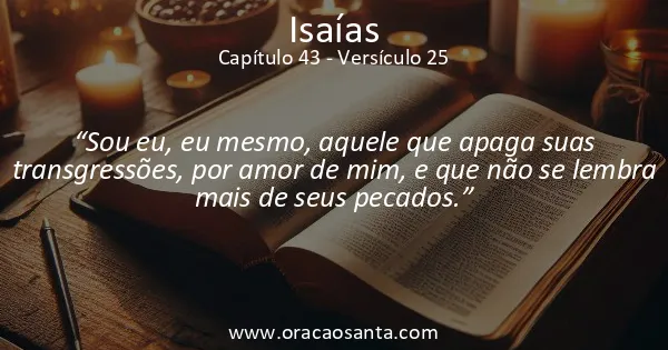 Isaías 43:25