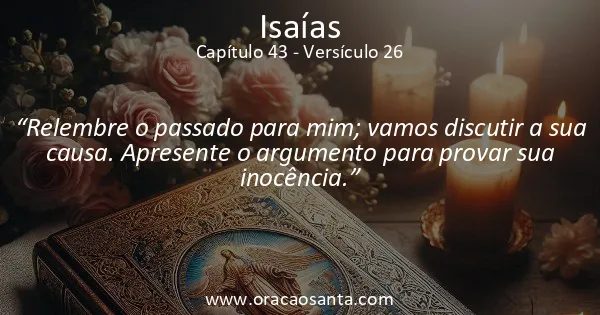 Isaías 43:26