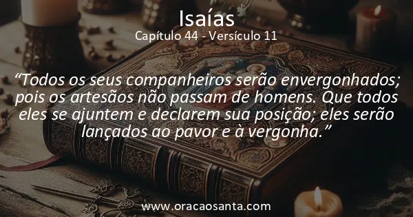 Isaías 44:11
