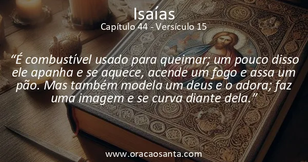Isaías 44:15