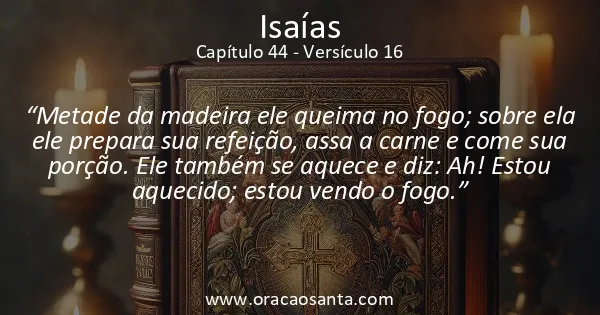 Isaías 44:16
