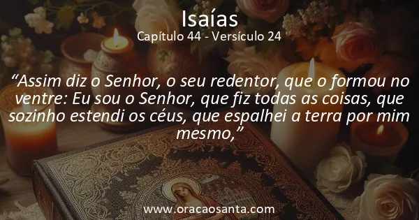 Isaías 44:24