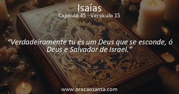 Isaías 45:15