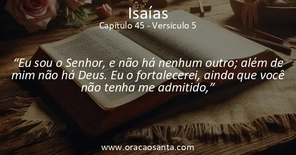 Isaías 45:5