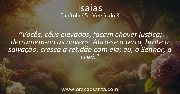 Isaías 45:8
