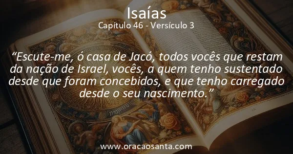 Isaías 46:3