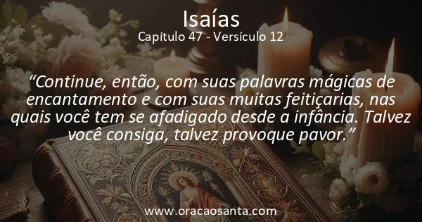 Isaías 47:12