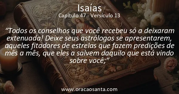 Isaías 47:13