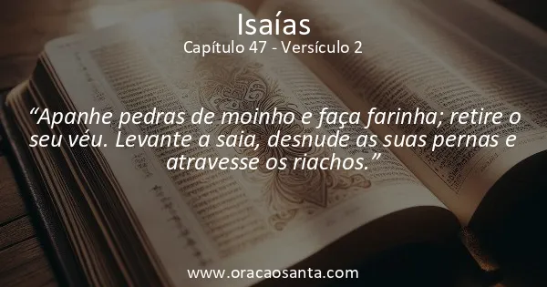 Isaías 47:2