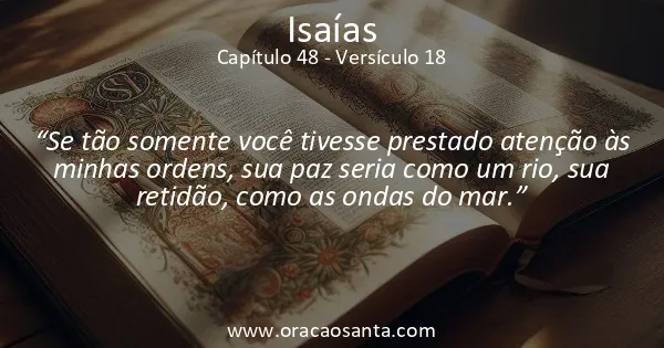 Isaías 48:18