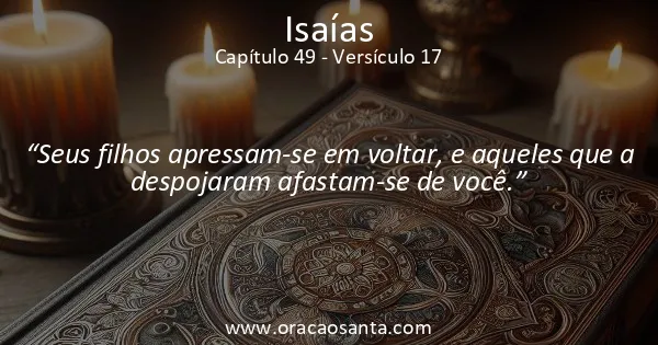Isaías 49:17