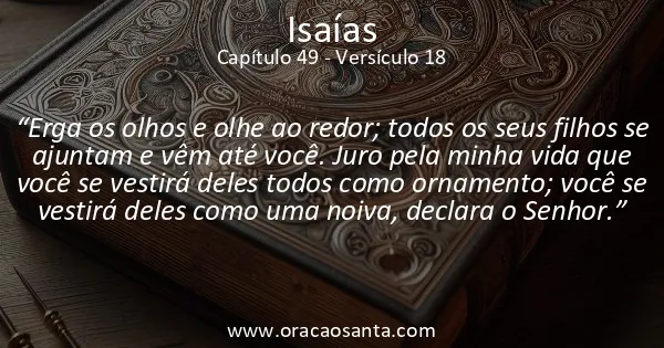 Isaías 49:18