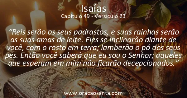 Isaías 49:23